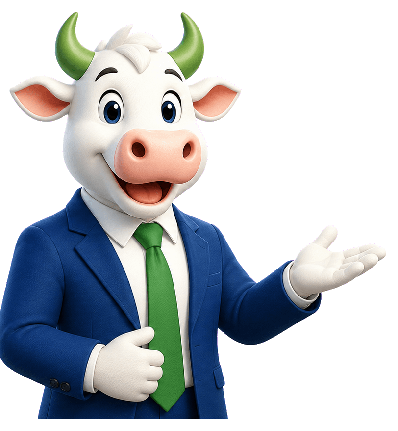 ImmoCow Maskottchen